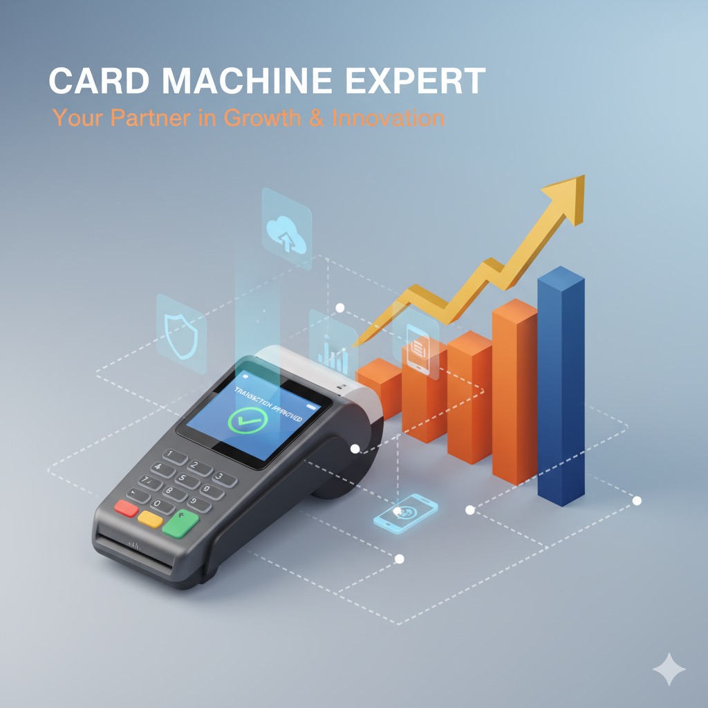 Merchant account services and payment processing illustration